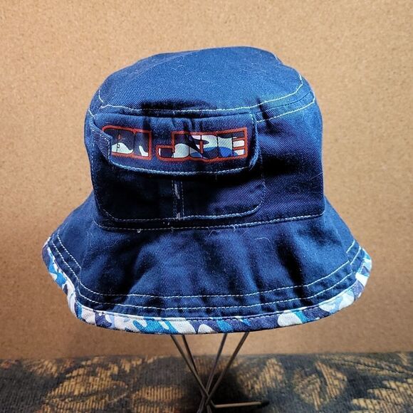GI Joe Blue Camo Reversible Bucket Hat- One Size - Picture 3 of 5